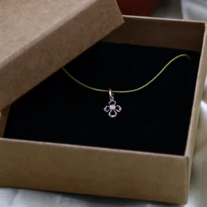 Aurelia Clover Sparkle Pendant