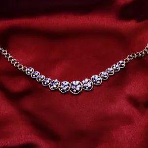 Royal Amethyst Heart Necklace