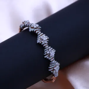 Classic Tennis CZ Silver Bracelet