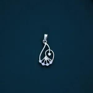 Floral Whisper Drop Pendant