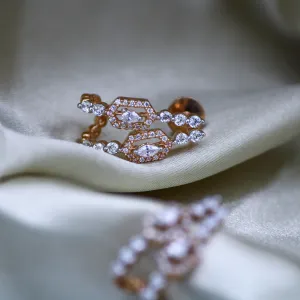 Noelle Crystal Cascade Earrings