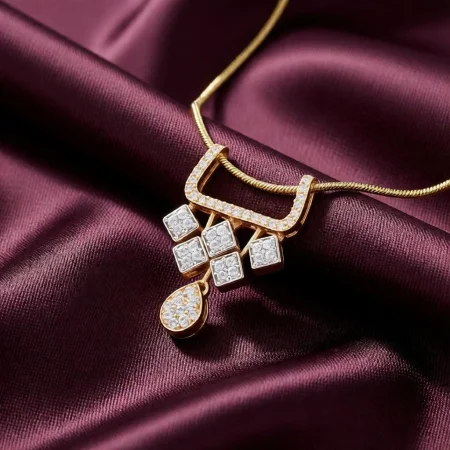 Geometric Drop Pendant