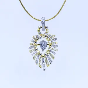 Radiant Sunburst Pendant