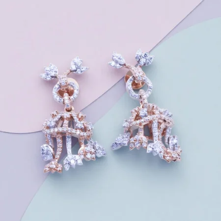 Designer Dome Jhumka Earrings